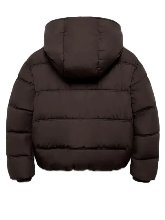 Brown Leather Jacket Back