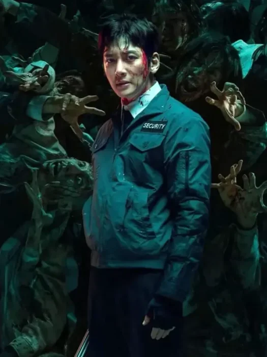Colony Ji Chang wook Security Grey Jacket