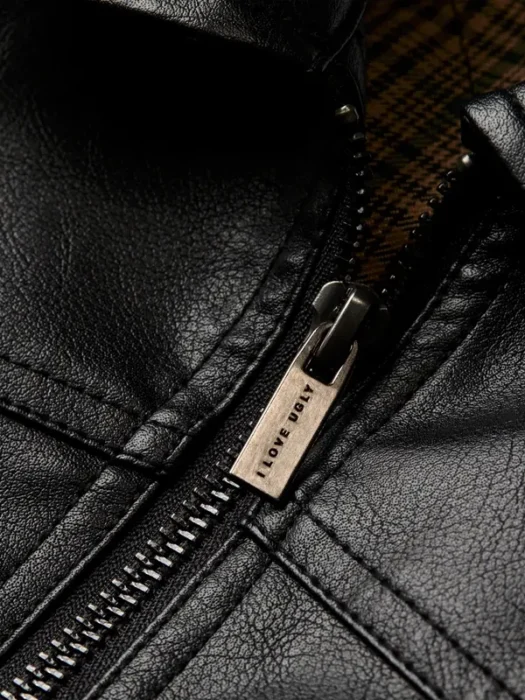 Dayton Faux Leather Jacket