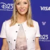 Disney D23 Lisa Kudrow Cropped White Jacket