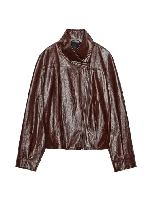 FAUX LEATHER JACKET