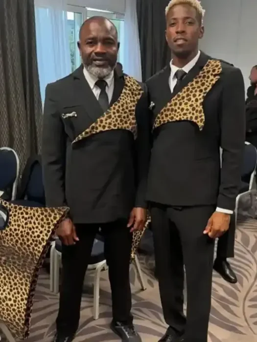 FIFA World Cup 2026 DR Congo Léopard Black Blazer