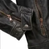 Heirloom leather jacket Pocket style