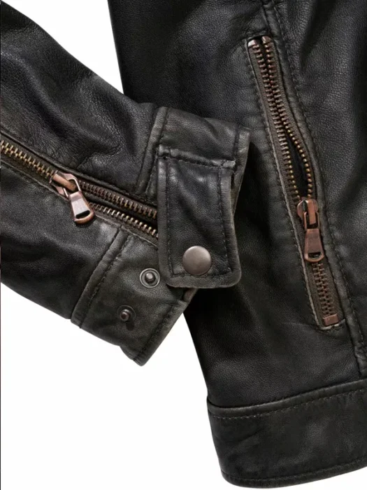 Heirloom leather jacket Pocket style