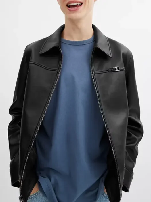 Heritage C Lightweight Leather Jacket