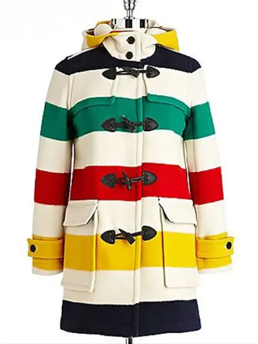 Hudson Bay Hooded Duffle Wool Coat