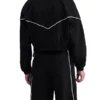Indiana fever Caitlin Clark Black Jacket Back