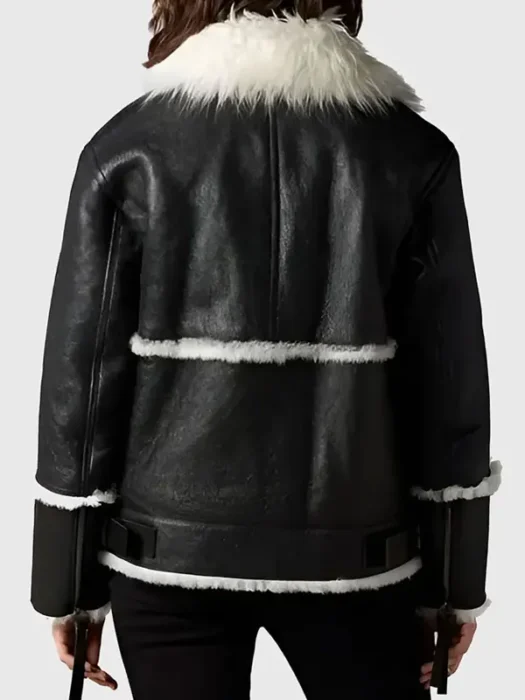 Jonathon Black B3 Bomber Leather Jacket