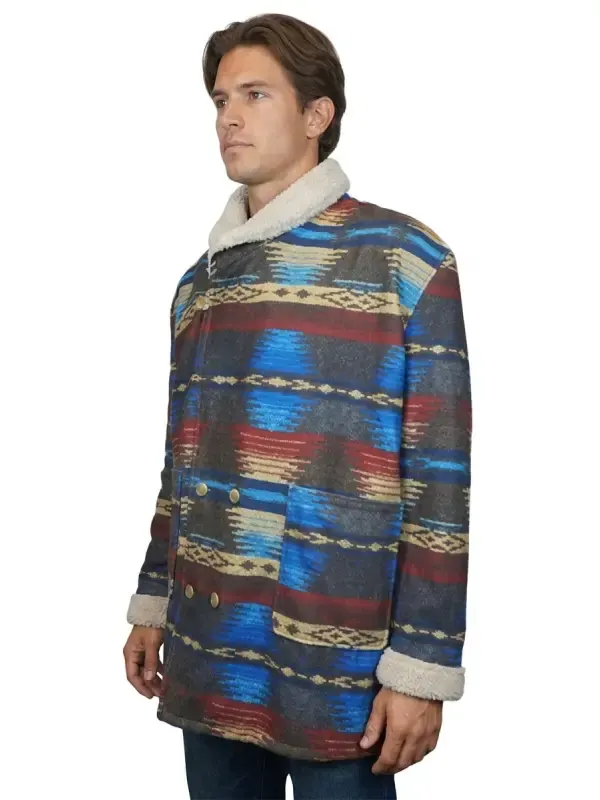 Lloyd Christmas Multicolor Cowboy Jacket