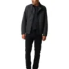 Mens Black Cotton Jacket