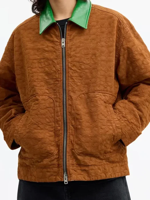 Mens Brain Dead Zip Front Blouson