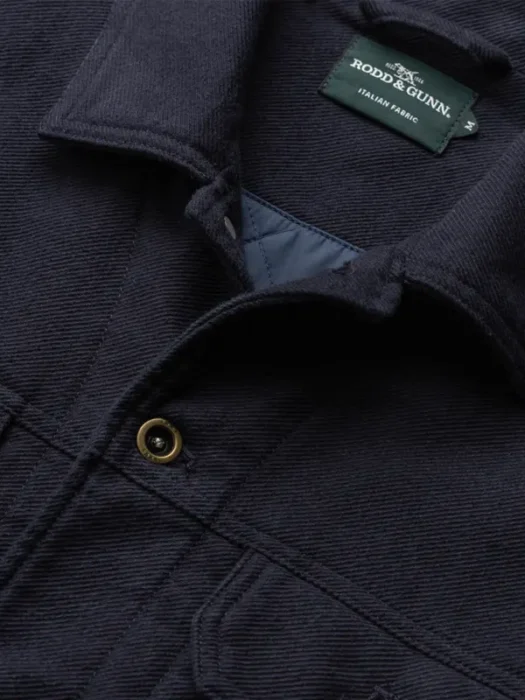 Mens Cotton Blue Jacket