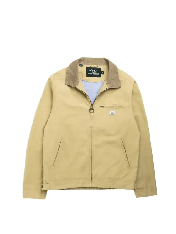 Mens Cotton Khaki Jacket