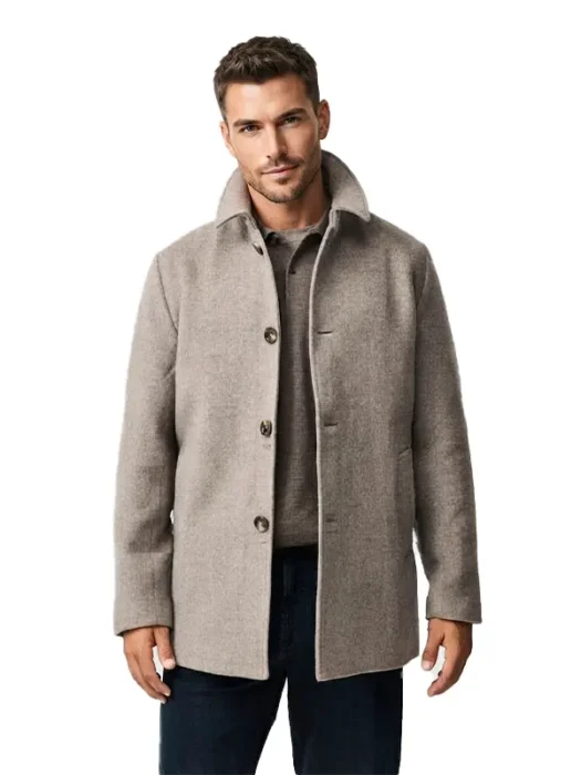 Mens Grey Coat