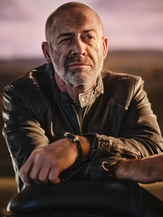 Mens Heirloom Brown leather jacket