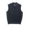 Mens Navy Blue Quilted Vest