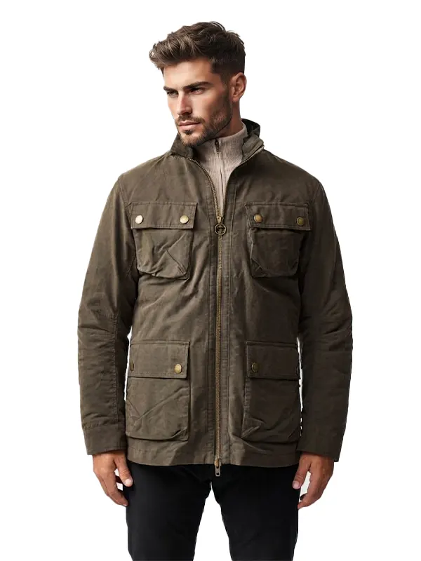 Mens Olive Green Jacket