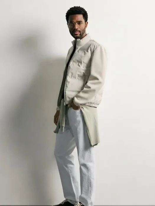 Mens Puffer White Jacket