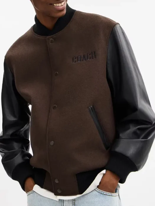 Mens Wool Varsity Jacket