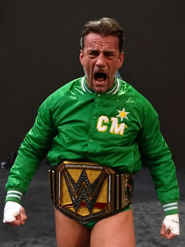 Minnesota Summer Slam Night 2026 Cm Punk Green Jacket