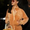 NYC Rihanna Velour Velvet Jacket