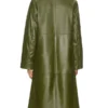Only Murders in the Building S06 Selena Gomez Green Coat Back