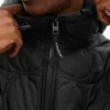 Quilted Signature Puffer Jacket In Recycled Polyester