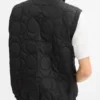 Quilted Signature Puffer Vest Back