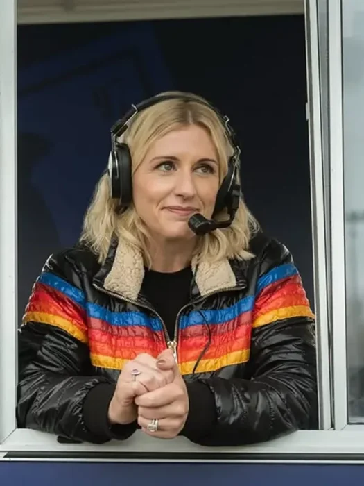 Rebecca Lowe Ted Lasso S04 Stripes Jacket