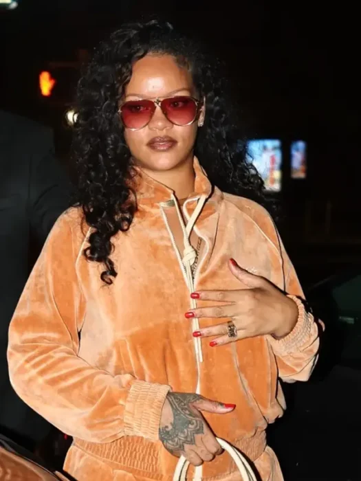Rihanna Velour Jacket