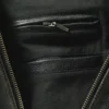 Rub-off leather jacket inside