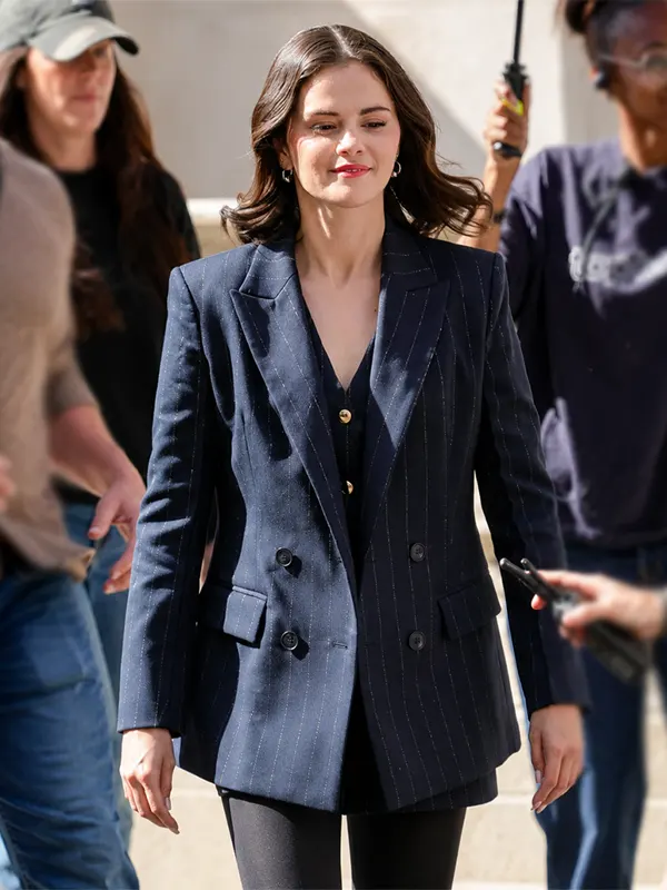 Selena Gomez Only Murders in the Building S6 Black Blazer