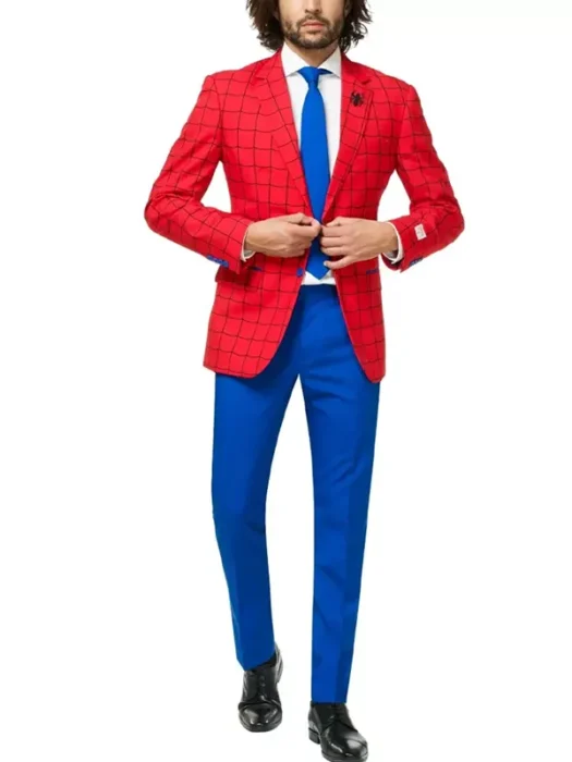 Spider Man Tuxedo Red Blazer