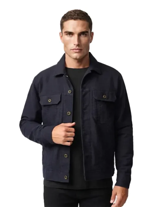 Stylish Mens Blue Jacket