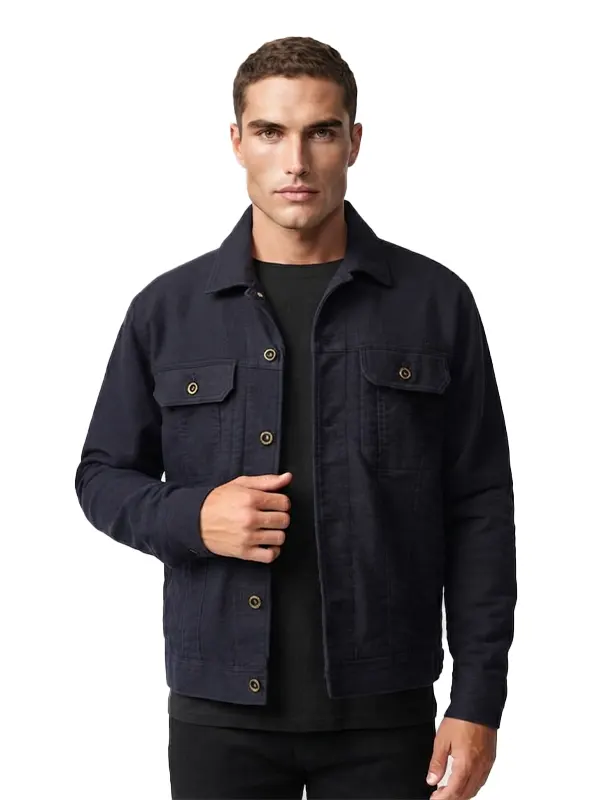 Stylish Mens Blue Jacket