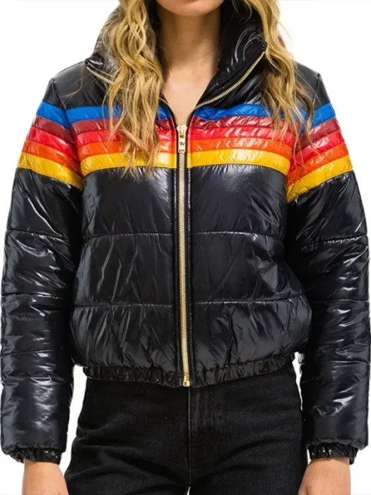 Ted Lasso S04 Rebecca Lowe Stripes Jacket
