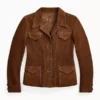 The Stick S02 Rhea Seehorn Brown Jacket