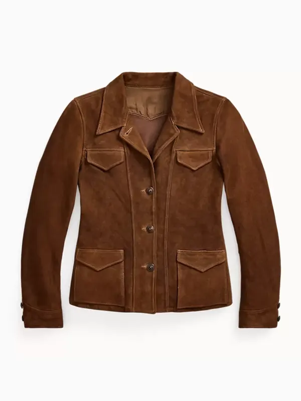 The Stick S02 Rhea Seehorn Brown Jacket
