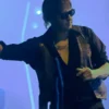 The Strokes Outside Lands Performance Black Vest