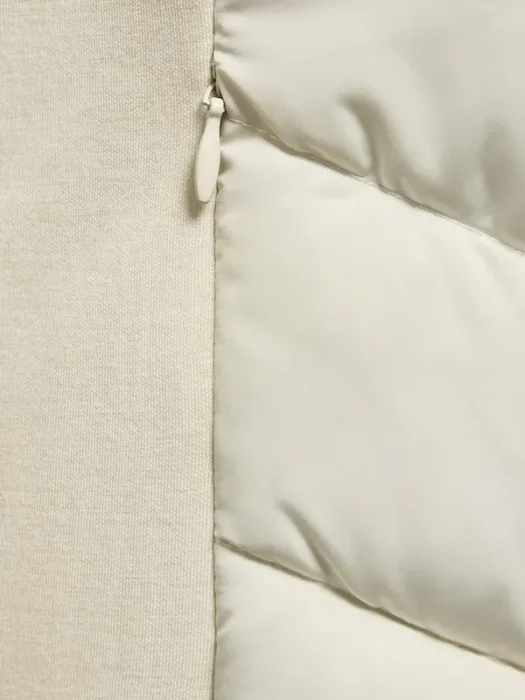 WHITE QUILTED JACKET