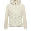 WOMEN WHITE PUFFER JACKET