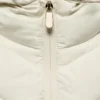 WOMENS WHITE PUFFER JACKET