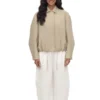 Womens Cotton Beige Jacket