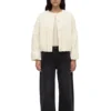 Womens Padded Bomber Jacket