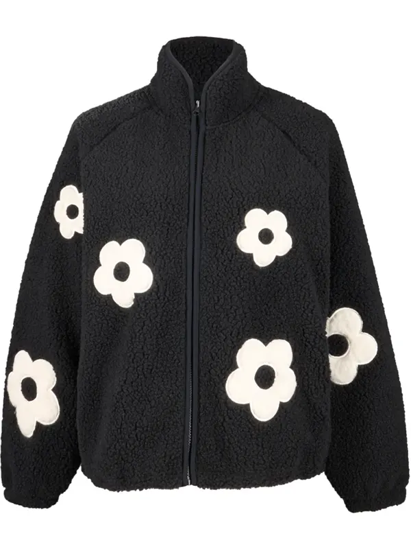 Womens Sherpa Flower Jacket