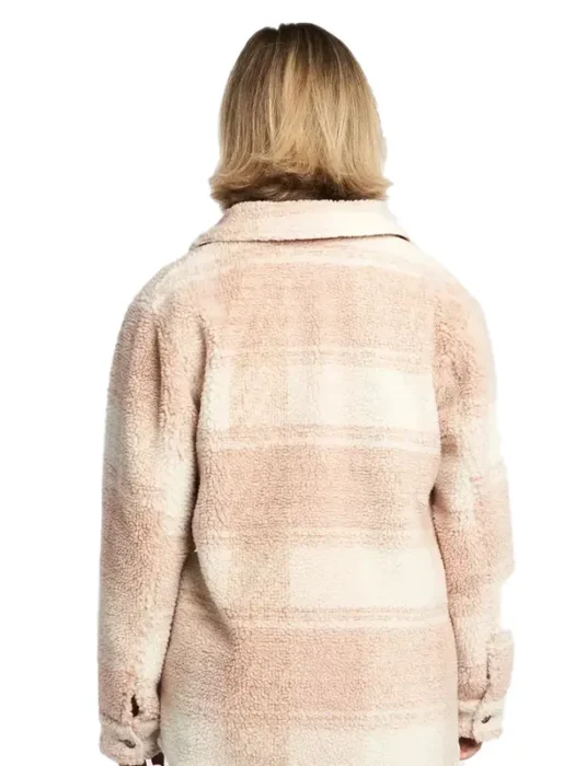 Womens Sherpa Jacket Back