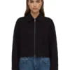 Womens Wool Black Jacket