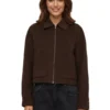 Womens Wool Brown Jacket