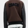 Wool Varsity Jacket Back