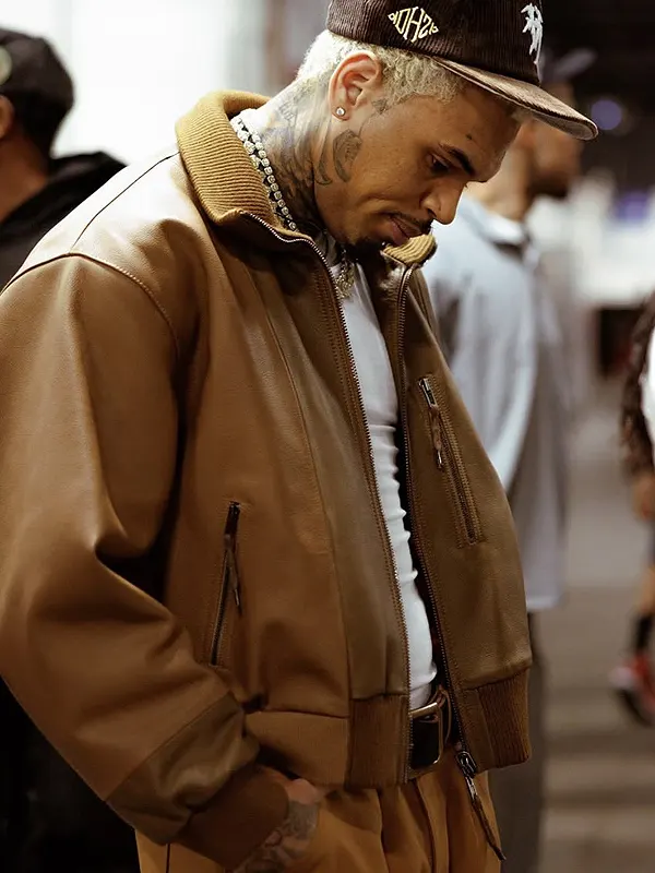 Bay Area Night 3 Chris Brown Jacket